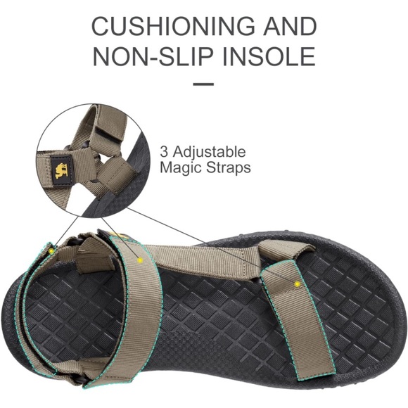 New! Mens' sport sandals - Picture 2 of 12